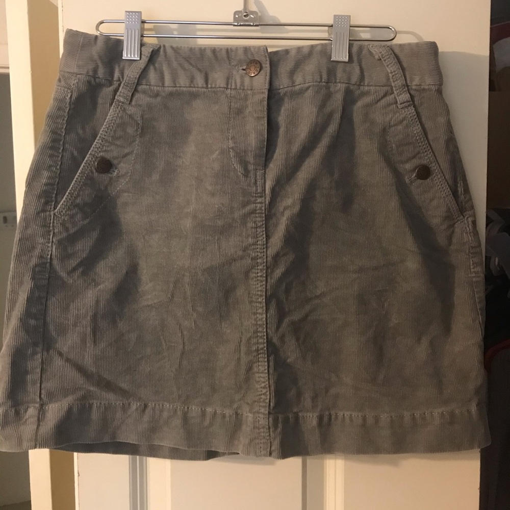J. Crew Corduroy Skirt